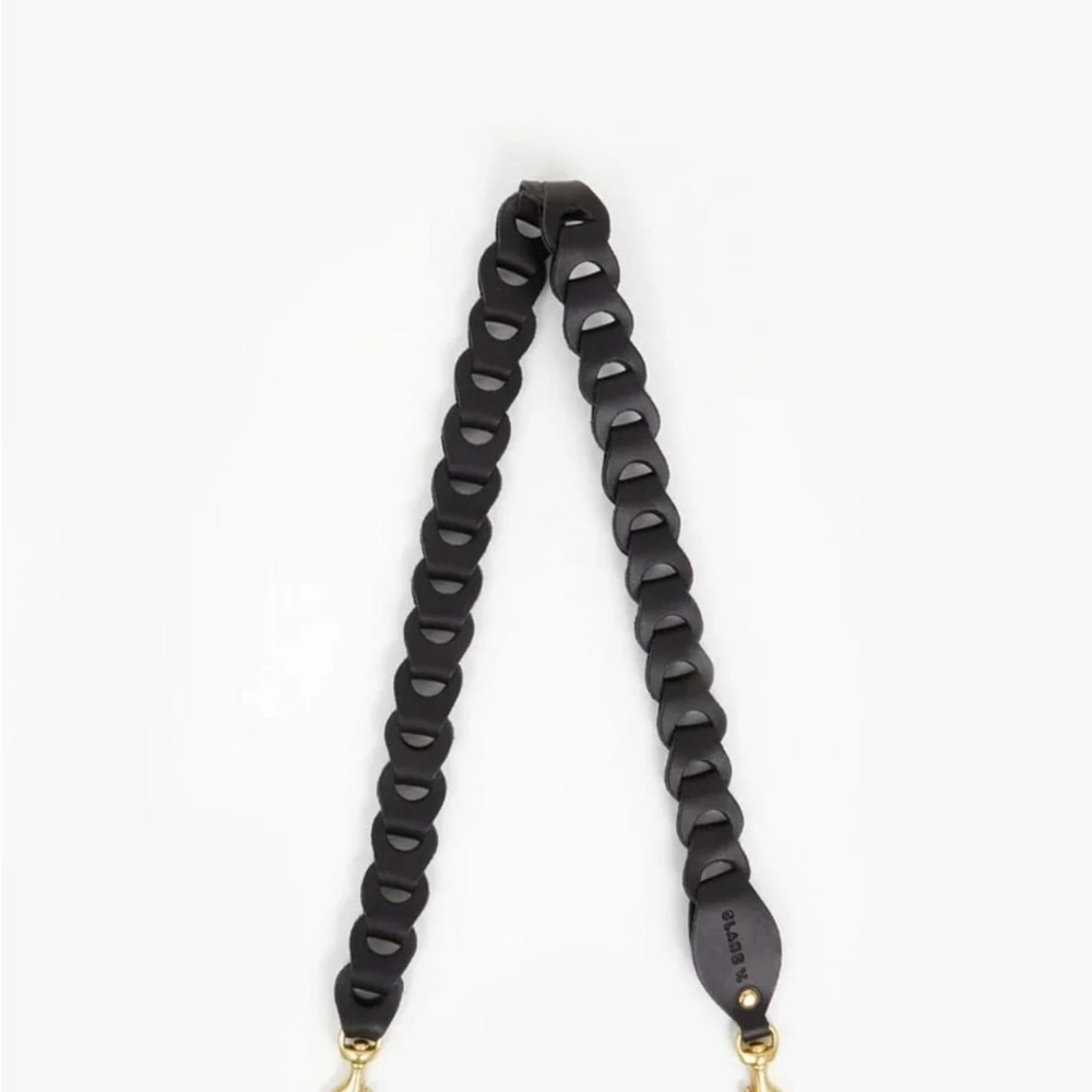 NWT Clare V Shoulder Link Strap, Black